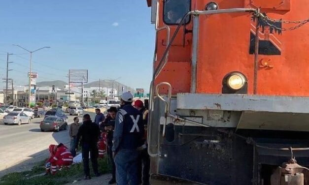 MUJER FUE ARROLLADA POR TREN EN TIJUANA