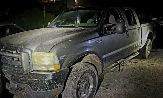 REALIZABA DISPAROS DESDE UNA CAMIONETA EN EL EJIDO LÁZARO CÁRDENAS