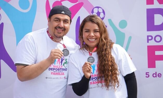 CELEBRÓ AYUNTAMIENTO DÍA DE LA FAMILIA CON RALLY DEPORTIVO