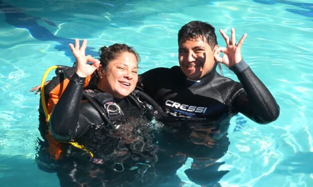 PERSONAS CON DISCAPACIDAD VIVIERON EXPERIENCIA DE BUCEO
