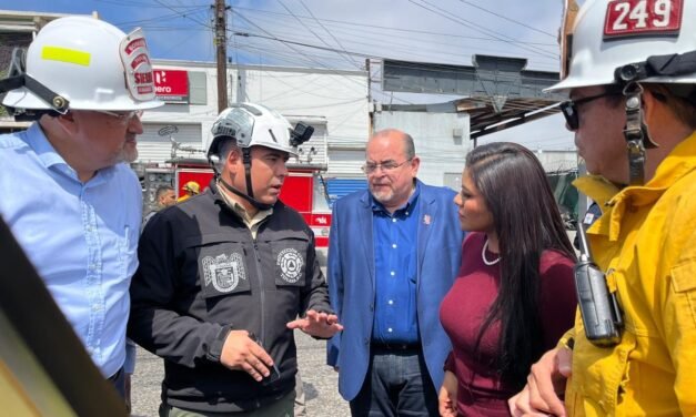 OFRECE ALCALDESA TODO EL APOYO DEL AYUNTAMIENTO PARA VÍCTIMAS DE EXPLOSIÓN EN ZONA CENTRO