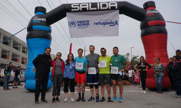 CORREN 500 EN TIJUANA CON LOS REFUGIADOS 5K