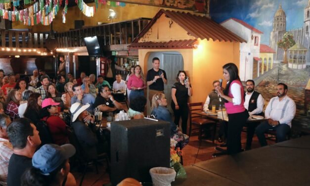 MONTSERRAT CABALLERO EXHORTA A COMUNIDAD A TRABAJAR EN LA RECUPERACIÓN DE LA ZONA DORADA