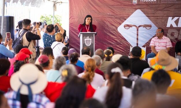 LLEVA ALCALDESA MONTSERRAT CABALLERO KILÓMETROS DE LUZ A LA PRESA ESTE