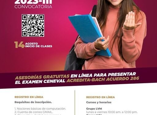 XXIV AYUNTAMIENTO INVITA A MAYORES DE 18 AÑOS A ACREDITAR SUS ESTUDIOS DE BACHILLERATO