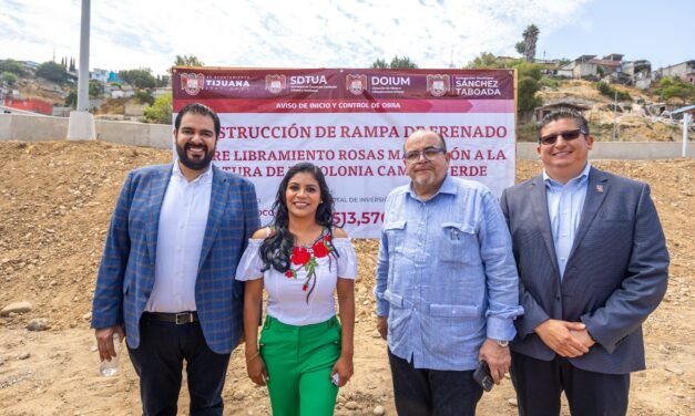 INVIERTE GOBIERNO DE  MONTSERRAT CABALLERO MÁS DE 53 MILLONES DE PESOS EN RAMPA DE FRENADO