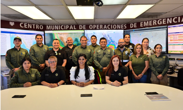 ALCALDESA MONTSERRAT CABALLERO SUPERVISA ACCIONES PREVENTIVAS POR HURACÁN HILARY
