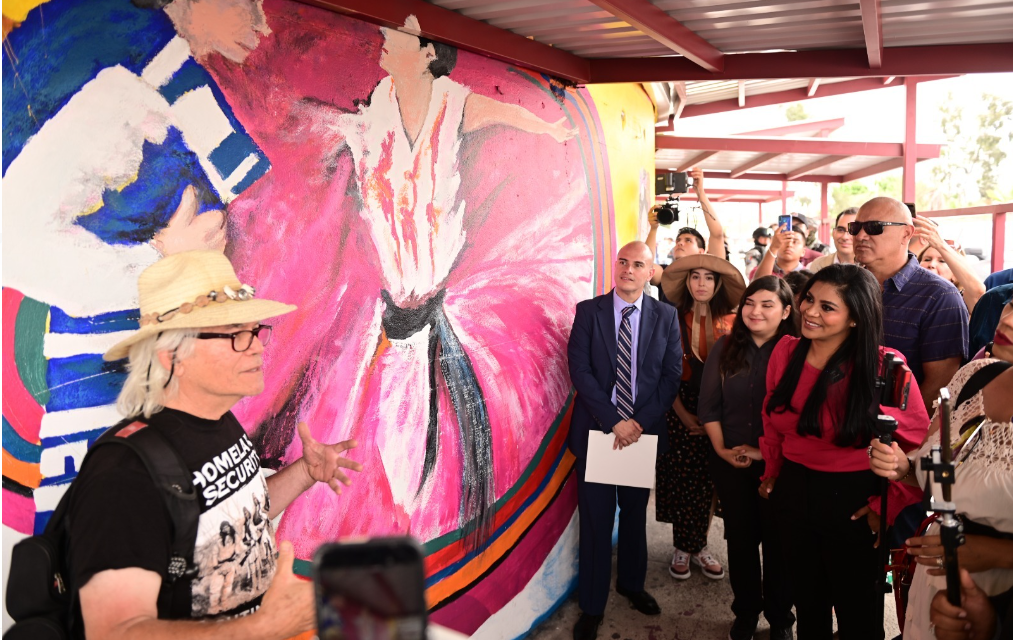 MURAL EN OTAY RINDE HOMENAJE A LOS ARTISTAS QUE CONVIERTEN A TIJUANA EN UNA CIUDAD  MULTICULTURAL: ALCALDESA