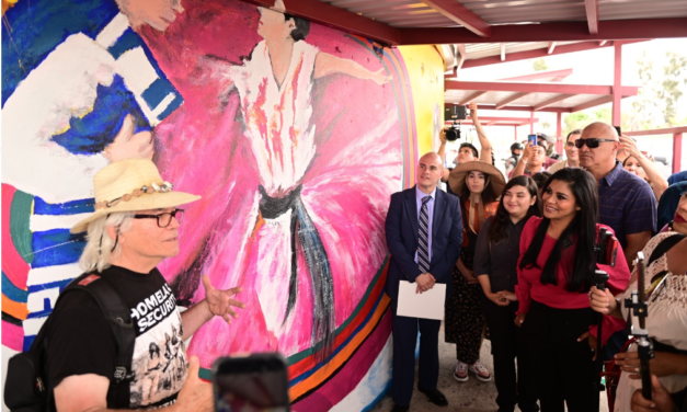 MURAL EN OTAY RINDE HOMENAJE A LOS ARTISTAS QUE CONVIERTEN A TIJUANA EN UNA CIUDAD  MULTICULTURAL: ALCALDESA