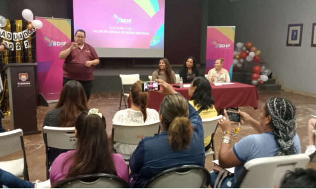 SDIF ABRE INSCRIPCIONES PARA TALLER GRATUITO  DE LENGUA DE SEÑAS MEXICANA