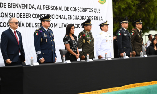 RECONOCE ALCALDESA MONTSERRAT CABALLERO HEROÍSMO Y SACRIFICIO DE JÓVENES QUE SE INTEGRAN AL SERVICIO MILITAR