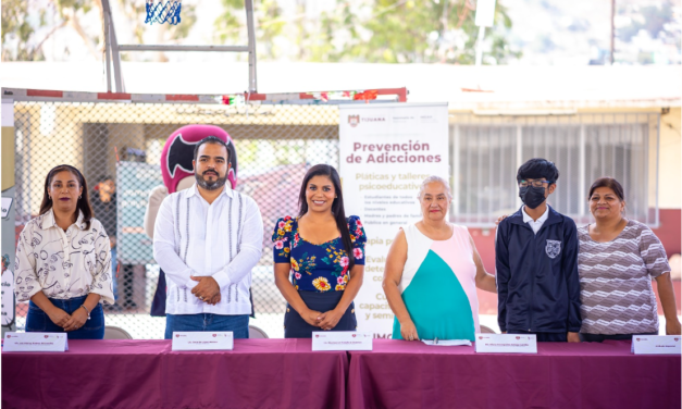 ALCALDESA MONTSERRAT CABALLERO INVITA A LOS JÓVENES A DARLE “JAQUE MATE A LAS DROGAS”