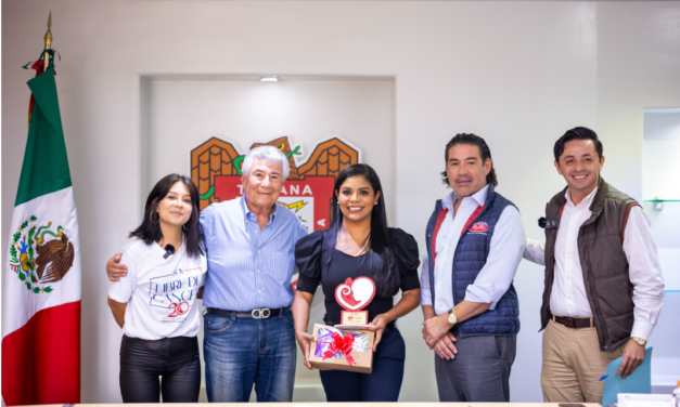 ALCALDESA MONTSERRAT CABALLERO ENTREGÓ DONATIVO A FUNDACIÓN CASTRO-LIMÓN