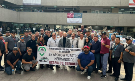 ATIENDEN TRANSPORTISTAS Y COMERCIANTES LLAMADO DEL AYUNTAMIENTO DE TIJUANA PARA UNIRNOS POR GUERRERO
