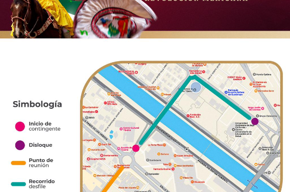 AYUNTAMIENTO DE TIJUANA PREPARA DESFILE CÍVICO DEPORTIVO POR 113 ANIVERSARIO DE LA REVOLUCIÓN MEXICANA