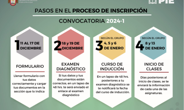 XXIV AYUNTAMIENTO INICIÓ REGISTRO DE PERSONAS INTERESADAS EN ACREDITAR SU BACHILLERATO