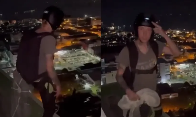 FALLECIMIENTO DE PARACAIDISTA TRAS INTENTO DE SALTO DESDE EDIFICIO CON PARACAÍDAS QUE NO SE ABRIÓ