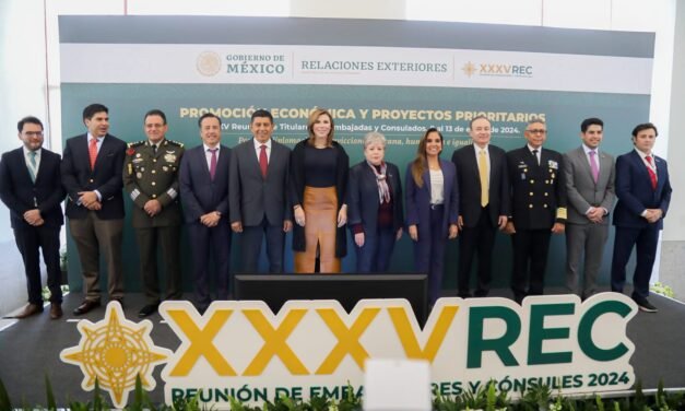 PRESENTA MARINA DEL PILAR ESTRATEGIAS PARA FORTALECER LA INVERSIÓN EXTRANJERA Y EL DESARROLLO BINACIONAL