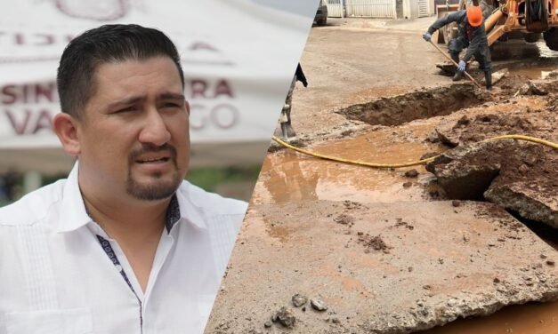 CANALIZA SÍNDICO RAFAEL LEYVA REMOCIÓN DE LODO EN ZONA ESCOLAR DE LA COLONIA MURUA