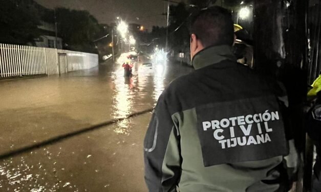 MANTIENE TIJUANA SALDO BLANCO POR TORMENTA INVERNAL: PROTECCIÓN CIVIL MUNICIPAL