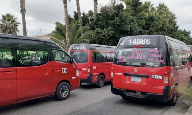 SE CONCRETA REORDENAMIENTO DEL TRANSPORTE EN AGUACALIENTE TIJUANA