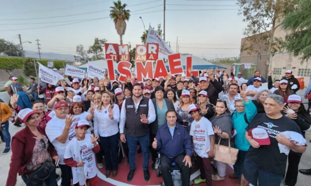 REFRENDAN COMERCIANTES APOYO  A PROYECTO HUMANISTA DE ISMAEL BURGUEÑO