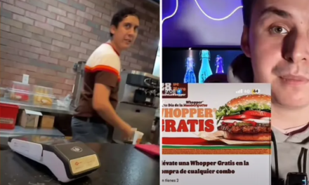 GERENTE DE BURGER KING LLAMA «MUERTO DE HAMBRE» A CLIENTE QUE SOLICITÓ UNA PROMOCIÓN