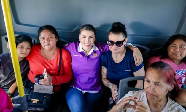 FORTALECE MARINA DEL PILAR TRANSPORTE SEGURO Y DIGNO PARA LAS MUJERES BAJA CALIFORNIANA