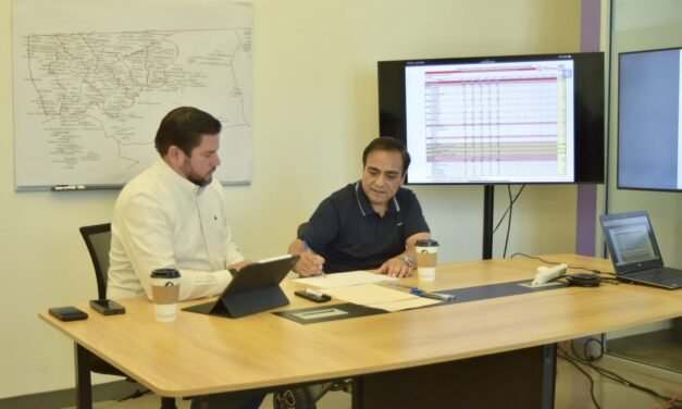 ISMAEL BURGUEÑO Y JULIÁN LEYZAOLA SE REÚNEN PARA ANALIZAR ESTRATEGIA DE SEGURIDAD EN TIJUANA