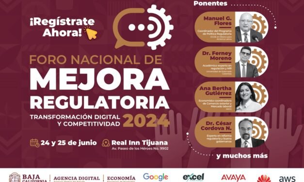 PROMUEVE MARINA DEL PILAR ACCIONES PARA LA MEJORA REGULATORIA, TRANSFORMACIÓN DIGITAL Y COMPETITIVIDAD EN BAJA CALIFORNIA