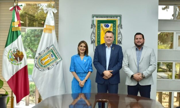 ALCALDE ELECTO SE REÚNE CON EL RECTOR DE LA UNIVERSIDAD AUTÓNOMA DE BAJA CALIFORNIA