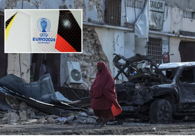 COCHE BOMBA ESTALLA FRENTE A CAFÉ EN SOMALIA: 9 MUERTOS EN LA FINAL DE EUROCOPA