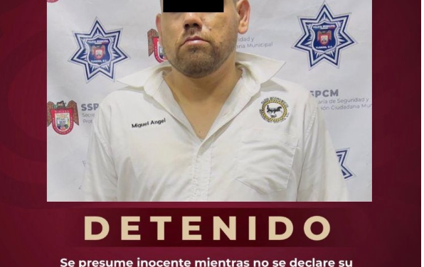 POLICÍA DE TIJUANA CAPTURA AL PRESUNTO AUTOR DE ATAQUE ARMADO