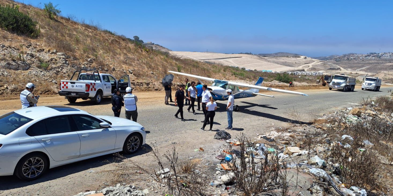 SIN AFECTACIONES TRAS ATERRIZAJE DE AVIONETA EN ZONA DE SANTA FE: PROTECCIÓN CIVIL