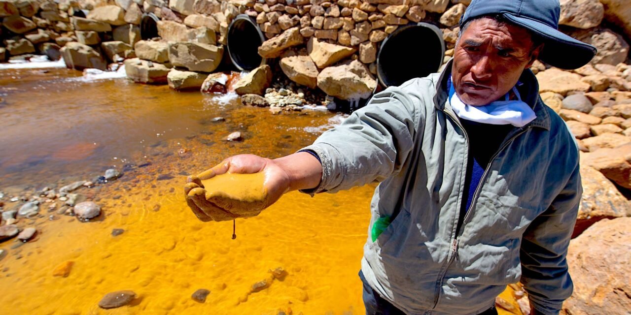 ¡ALERTA EN PERÚ! RÍOS VITALES PARA UN MILLÓN DE PERSONAS, CONTAMINADOS CON METALES PESADOS