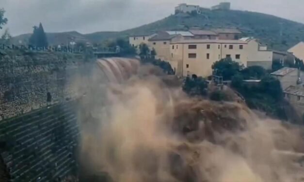 LA PRESA ROMANA DE 2,000 AÑOS DE ANTIGÜEDAD QUE FRENÓ LA DANA E IMPIDE INUNDACIÓN CATASTRÓFICA: ALMONACID DE LA CUBA