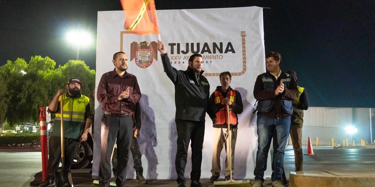 INICIA ISMAEL BURGUEÑO SU ADMINISTRACIÓN CON JORNADA DE MEJORAMIENTO DE LA IMAGEN URBANA DE TIJUANA