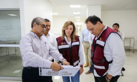 REALIZA GOBERNADORA MARINA DEL PILAR RECORRIDO POR EL PRÓXIMO HOSPITAL GENERAL DE ZONA ESTE