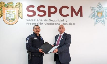 SSPCM: PRESENTA DIRECTOR GENERAL DE POLICÍA Y TRÁNSITO MUNICIPAL