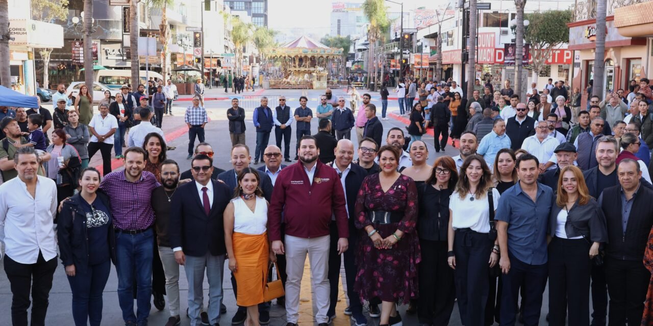 DA ALCALDE ISMAEL BURGUEÑO INICIO AL PROGRAMA DE REHABILITACIÓN DEL CENTRO HISTÓRICO DE TIJUANA