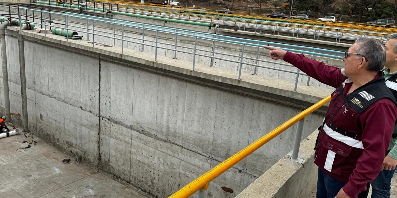 AVANZAN OBRAS EN PLANTAS DE TRATAMIENTO DE AGUA EN ENSENADA 