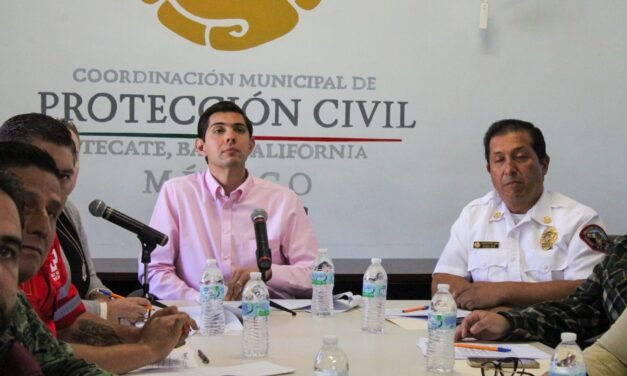 MAYOR SEGURIDAD EN TECATE: NUEVO CONSEJO DE PROTECCIÓN CIVIL ACTIVO PARA RESPONDER A CONTINGENCIAS