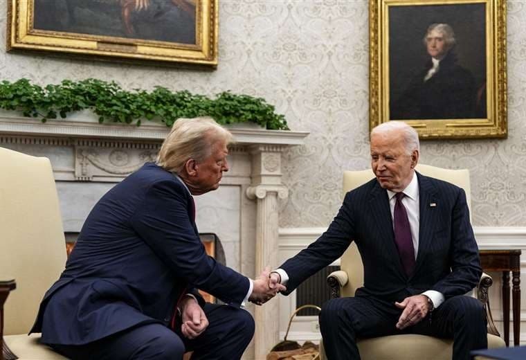 BIDEN RESPONDE A LA AMENAZA DE TRUMP SOBRE LOS ARANCELES A MÉXICO Y CANADÁ