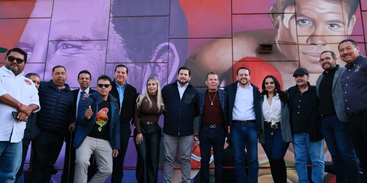 TIJUANA RINDE HOMENAJE A JULIO CÉSAR CHÁVEZ CON MURAL DE 900 METROS