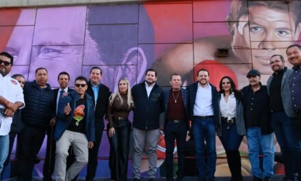 TIJUANA RINDE HOMENAJE A JULIO CÉSAR CHÁVEZ CON MURAL DE 900 METROS