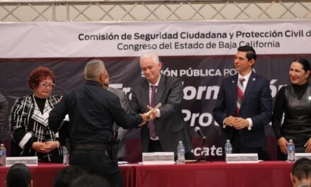 DIPUTADOS Y CIUDADANOS DE TECATE AVANZAN EN PROPUESTAS CLAVE PARA SEGURIDAD ESTATAL