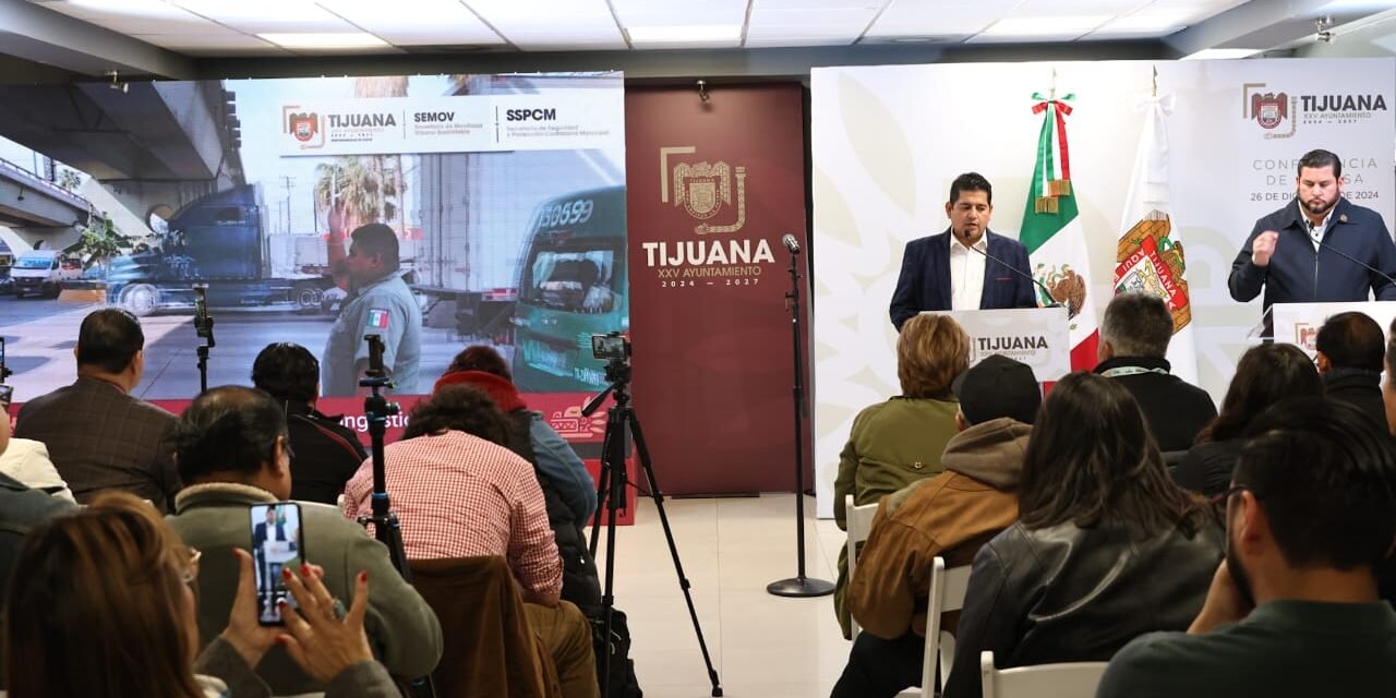 FORTALECE XXV AYUNTAMIENTO DE TIJUANA ESTRATEGIAS DE MOVILIDAD EN LA CIUDAD