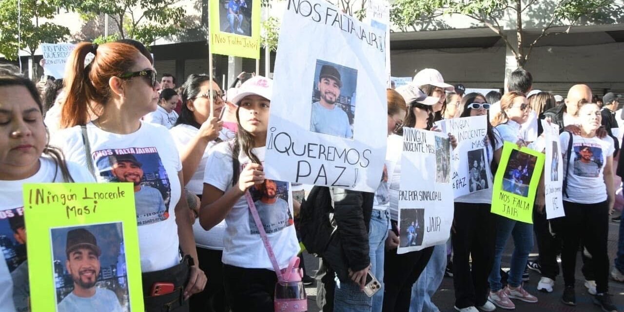 MARCHAS EN CULIACÁN: CRECE LA PRESIÓN CONTRA EL GOBERNADOR ROCHA