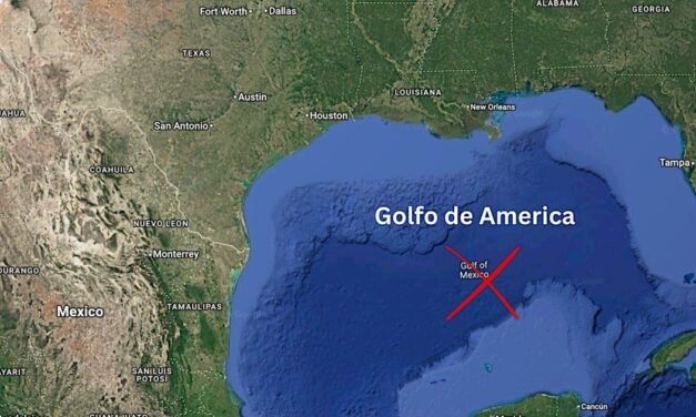 ¡OFICIAL! EL GOLFO DE MÉXICO AHORA SE LLAMA GOLFO DE AMÉRICA EN EE. UU.