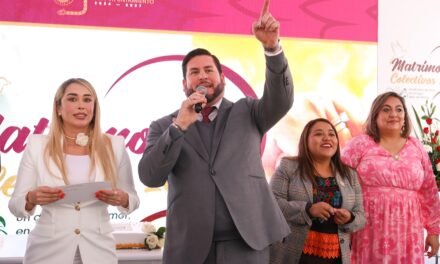 CELEBRA ISMAEL BURGUEÑO UNIÓN CIVIL DE MIL 920 PAREJAS EN MATRIMONIOS COLECTIVOS 2025